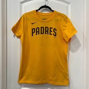 Nike Padres Bright Yellow Tee Tatis Jr.